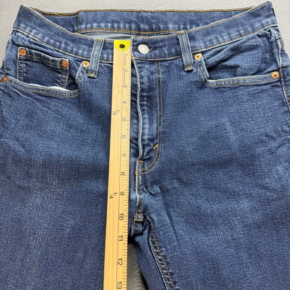 Levis 541 Jeans Athletic Taper Fit 33x32 (FIT 31x29) Blue Denim Stretch Cotton - Picture 8 of 12